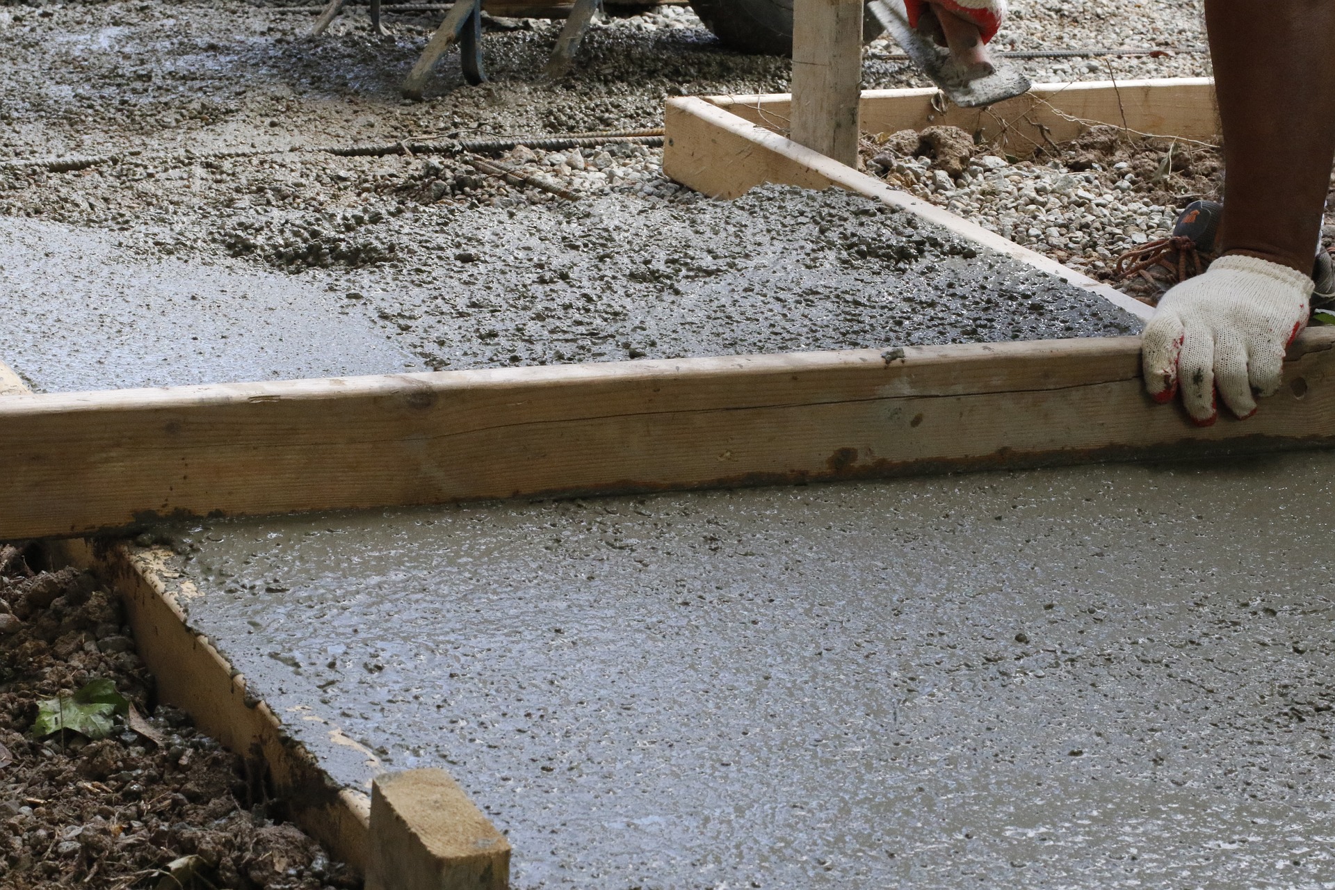 concrete paving